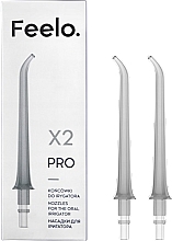 Düsen für die Munddusche - Feelo Pro X2 Nozzles For The Oral Irrigator — Bild N1