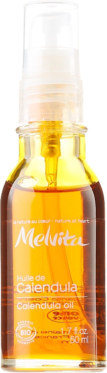 Beruhigendes und schützendes Ringelblumenöl für das Gesicht - Melvita Huiles De Beaute Calendula Oil — Bild N2