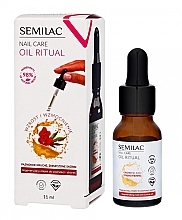 Düfte, Parfümerie und Kosmetik Revitalisierendes Nagel- und Nagelhautöl - Semilac Nail Care Oil Ritual