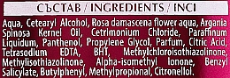 Regenerierende Haarspülung mit Rosenwasser und Arganöl für strapaziertes Haar - Nature of Agiva Roses Rose & Argan Oil Damaged Hair Conditioner — Bild N4