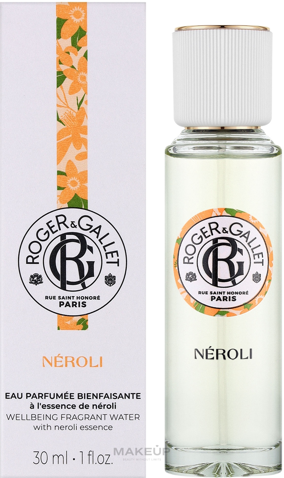 Roger&Gallet Neroli Wellbeing Fragrant Water - Aromatisches Wasser — Bild 30 ml