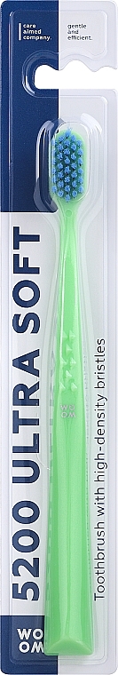 Zahnbürste weich grün - Woom 5200 Ultra Soft Toothbrush — Bild N1