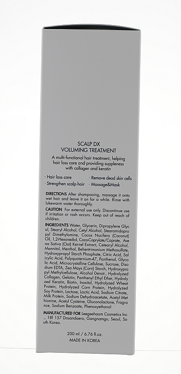 Haarmaske für mehr Volumen - Dr. Ceuracle Scalp DX Voluming Treatment — Bild N3