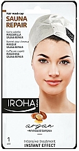 Düfte, Parfümerie und Kosmetik Haarmaske mit Argan - Iroha Nature Sauna Repair Argan Hair Mask Cap