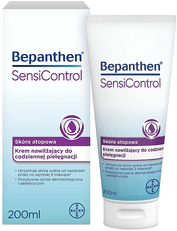 Feuchtigkeitscreme für atopische Haut - Bepanthen SensiControl Cream — Bild N1