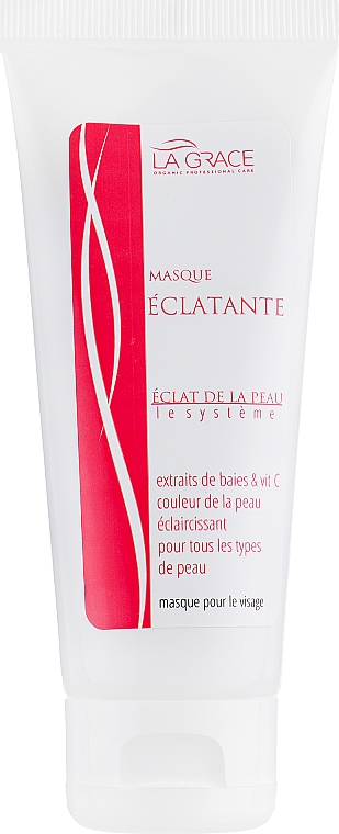 Gesichtsmaske mit Vitamin C - La Grace Eclat De La Peau Masque Eclatante — Bild N1