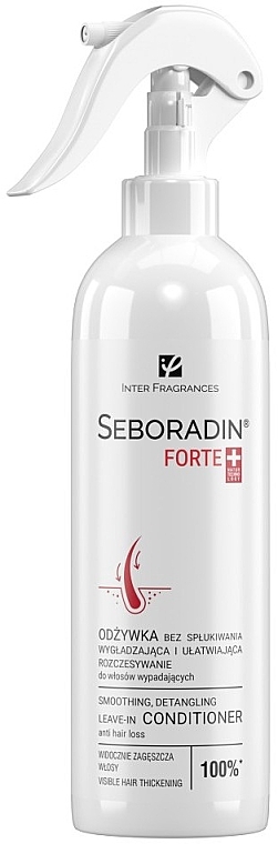 Glättende Haarspülung für einfaches Entwirren - Seboradin Forte Smoothing Detanglish Leave-In Conditioner — Bild N1