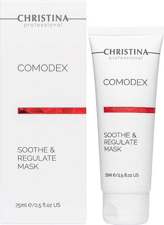 Beruhigende Gesichtsmaske für fettige und Problemhaut - Christina Comodex Soothe & Regulate Mask — Bild N2