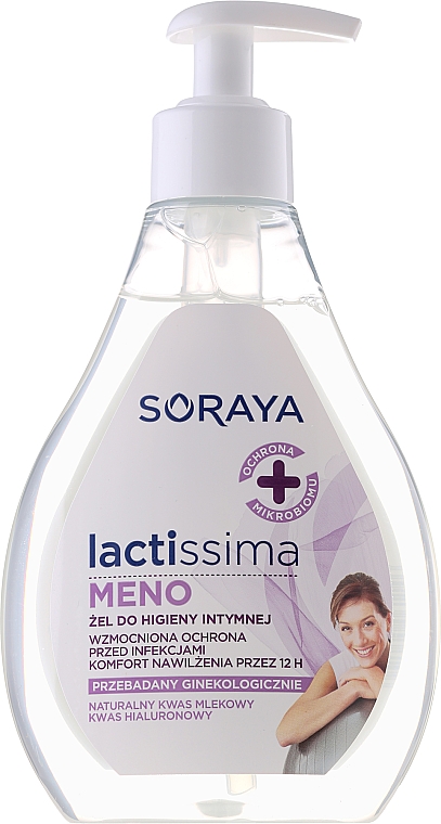 Emulsion für die Intimhygiene in der Menopause - Soraya Lactissima Menopauza Emulsion For Intimate Hygiene