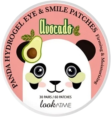 Hydrogel-Augenpatches mit Avocado - Look At Me Eye Patch Avocado — Bild N1