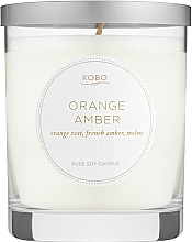 Düfte, Parfümerie und Kosmetik Kobo Orange Amber - Duftkerze