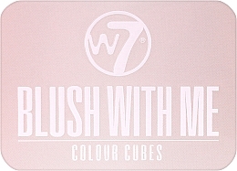 Rouge Quartett - W7 Blush With Me Color Cubes — Bild N2