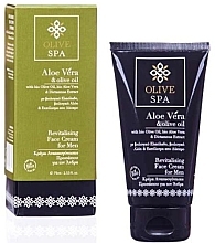 Revitalisierende Gesichtscreme für Männer - Olive Spa Aloe Vera Revitalizing Face Cream for Men — Bild N1