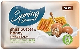Feuchtigkeitsspendende Seife Sheabutter und Honig - Spring Blossom Shea Butter & Honey Moisturizing Soap — Bild N1