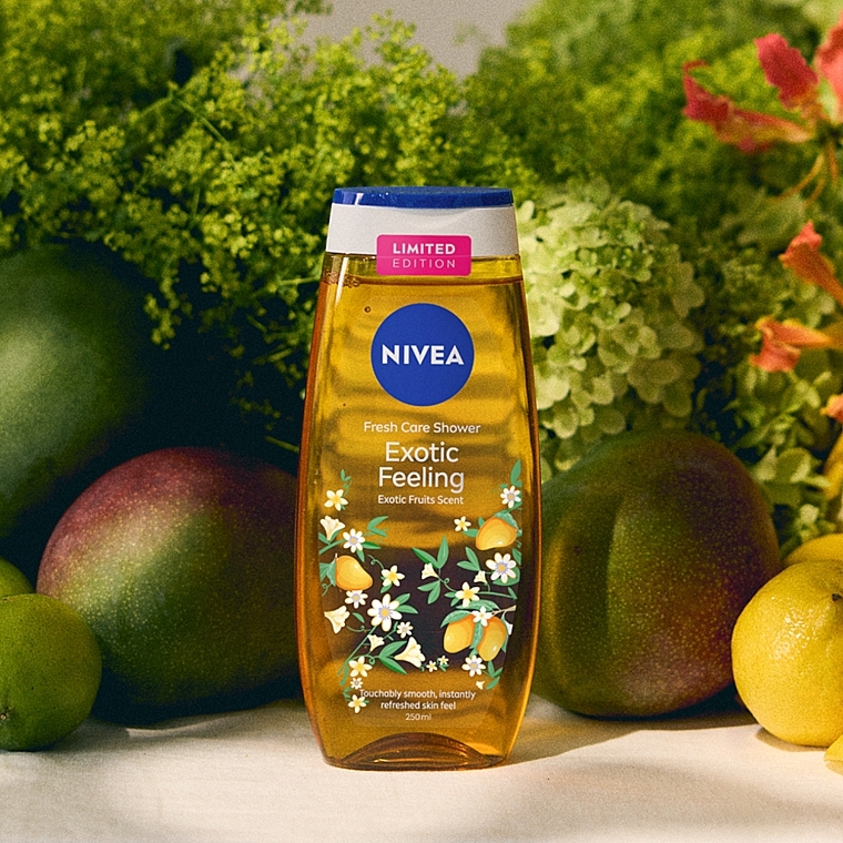 Duschgel - NIVEA Fresh Care Shower Exotic Feeling Limited Edition  — Bild N3