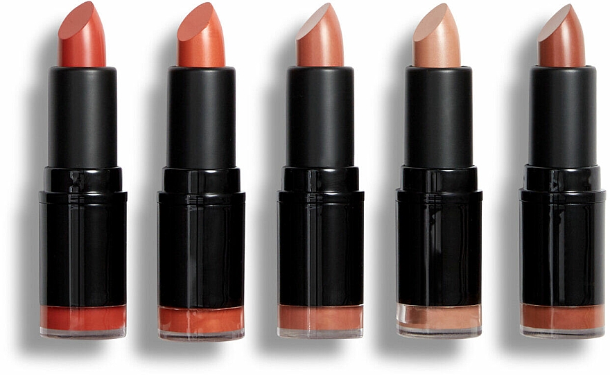 Lippenstift 5 St. - Revolution Pro Lipstick Collection Burnt Nudes — Bild N1