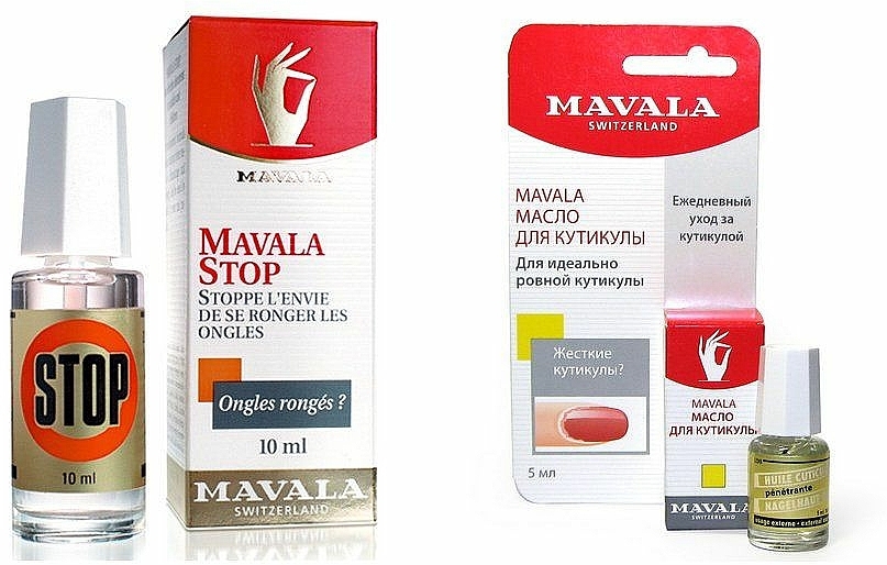 Set - Mavala (stop/10ml + oil/5ml)
