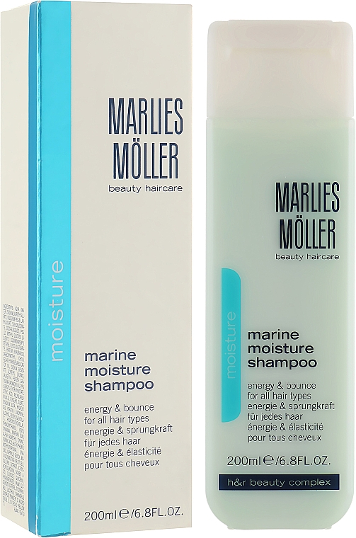 Feuchtigkeitsspendendes und vitalisierendes Shampoo - Marlies Moller Marine Moisture Shampoo — Bild N1