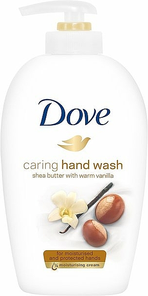 Cremige Flüssigseife mit Sheabutter und Vanille - Dove Caring Hand Wash — Bild N1