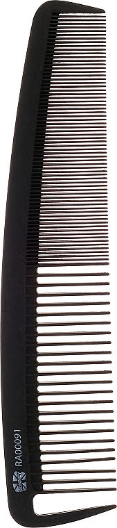 Professioneller Haarkamm aus hochwertigem Kunststoff 21,5 cm - Ronney Professional Carbon Line 091 — Bild N1