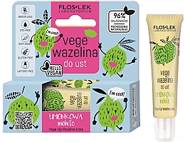 Kosmetische Vaseline für Lippen Mojito - Floslek Vege Lip Vaseline Mohito — Bild N1
