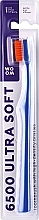 Zahnbürste weich blau - Woom 6500 Ultra Soft Toothbrush  — Bild N1