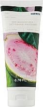 Düfte, Parfümerie und Kosmetik Glättende Körpermilch mit Guave - Korres Guava Body Smoothing Milk