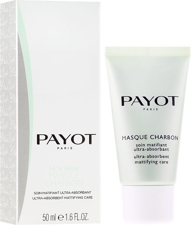 Mattierende und klärende Gesichtsmaske mit Aktivkohle - Payot Pate Grise Masque Charbon — Bild N1