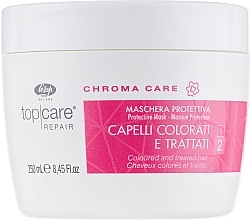 Schutzmaske für das Haar - Lisap Top Care Repair Chroma Care Protective Mask — Bild N1