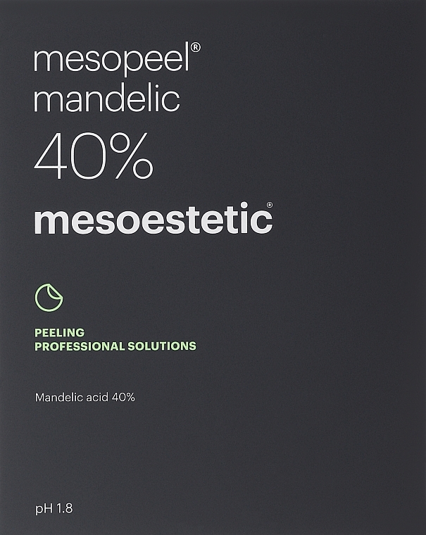 Set Mandel-Peeling 40% - Mesoestetic Mesopeel Mandelic Peel 40% (acid/peel/50ml + neutralizator/50ml) — Bild N1