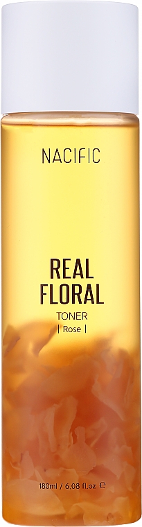 Feuchtigkeitsspendendes und beruhigendes Gesichtstonikum mit Rosenwasser - Nacific Real Floral Rose Toner — Bild N1