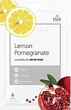 Düfte, Parfümerie und Kosmetik Detox-Maske für das Gesicht Zitrone und Granatapfel - HnB My Healthy Skin Detox Mask Lemon Pomegranate