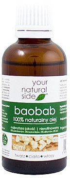 100% natürliches Baobaböl - Your Natural Side Olej — Bild N3