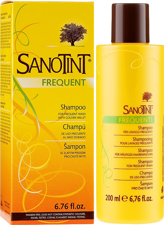 Shampoo für täglichen Gebrauch mit Goldhirse - SanoTint — Bild N1
