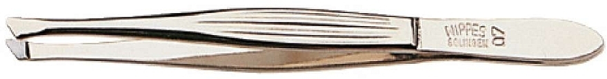 Pinzette schräg 8 cm - Nippes Solingen 38A  — Bild N1