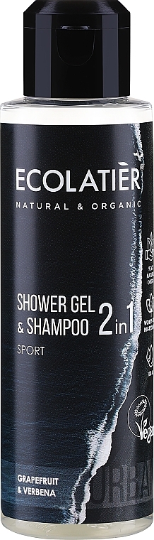 2in1 Shampoo und Duschgel für Männer mit Grapefruit und Verbene - Ecolatier Urban Sport — Bild N1