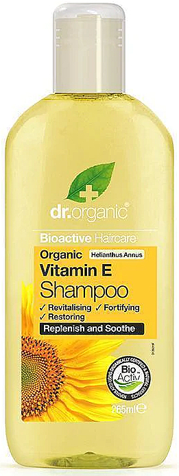 Haarshampoo mit Vitamin E - Dr. Organic Bioactive Haircare Vitamin E Shampoo — Bild N1