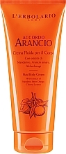 Düfte, Parfümerie und Kosmetik L'Erbolario Accordo Arancio Fluid Body Cream - Körperflüssigkeitscreme