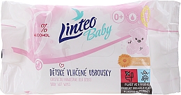 Düfte, Parfümerie und Kosmetik Feuchttücher für Kinder und Babys 120 St. - Linteo Baby Soft & Cream