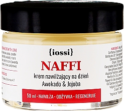 Düfte, Parfümerie und Kosmetik Feuchtigkeitsspendende Gesichtscreme mit Avocado- und Jojobaöl - Iossi NAFFI Cream