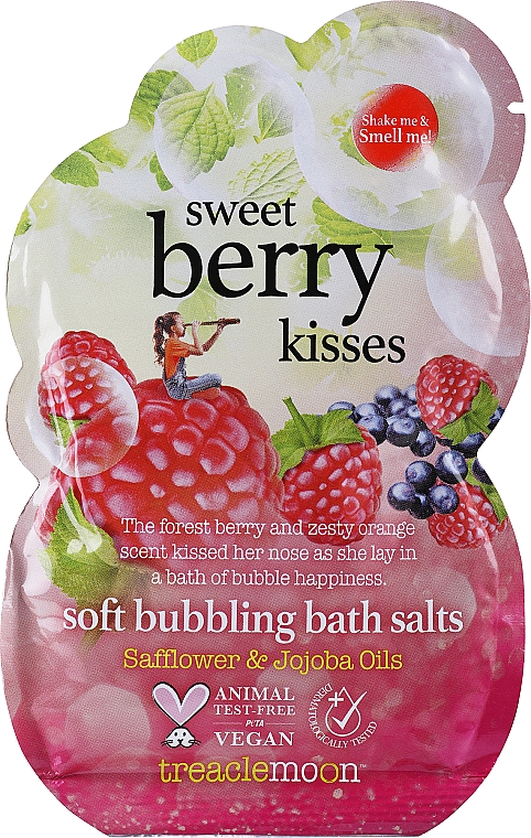 Badesalz - Treaclemoon Sweet Berry Kisses Soft Bubbling Bath Salts — Bild N1