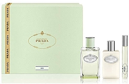 Düfte, Parfümerie und Kosmetik Prada Infusion D'Iris - Duftset (Eau de Parfum 100ml + Körperlotion 100ml + Eau de Parfum Mini 10ml)