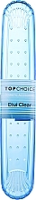 Zahnbürstenetui, 88049, transparent, blau - Top Choice — Bild N1