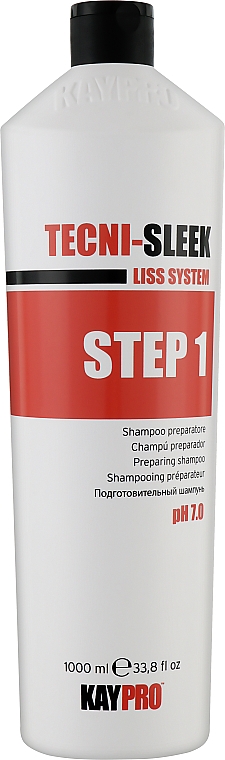 Vorbereitendes Shampoo - KayPro Tecni-Sleek Step 1 Shampoo — Bild N1