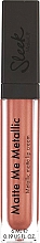 Düfte, Parfümerie und Kosmetik Matter flüssiger Lippenstift - Sleek MakeUP Matte Me Metallic Lipgloss