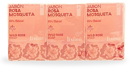 Set - Lixon Wild Rose Soap (soap/3x125g) — Bild N1