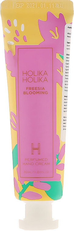 Parfümierte Handcreme Freesia Blooming - Holika Holika Freesia Blooming Perfumed Hand Cream — Bild N1