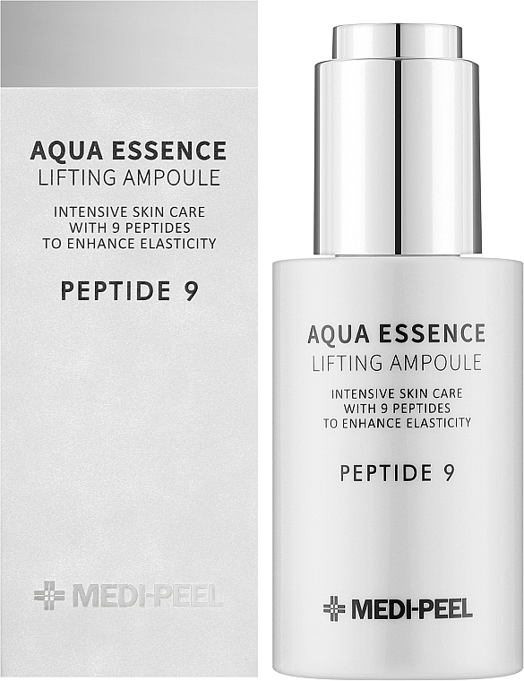 Gesichtsserum mit Peptidkomplex - MEDIPEEL Peptide 9 Aqua Essence Lifting Ampoule  — Bild N1