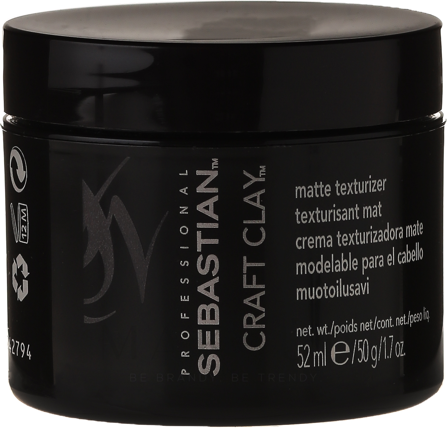 Mattierende Haarmaske mit Tonerde und Minaralien - Sebastian Professional Form Craft Clay Remoldable-Matte — Bild 52 ml