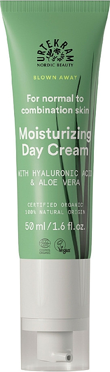Feuchtigkeitsspendende Tagescreme mit Hyaluronsäure und Aloe Vera - Urtekram Wild lemongrass Moisturizing Day Cream — Bild N1